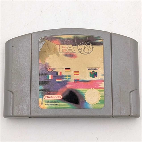 FIFA 98 - Cartridge - (EUR) - Nintendo 64 Spil (C Grade) (Genbrug)